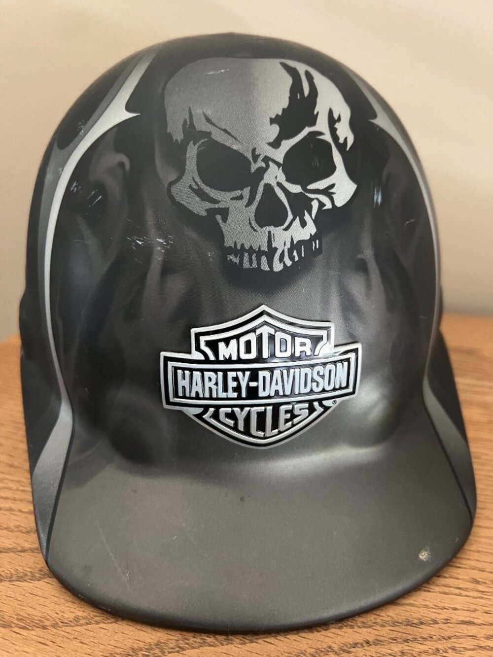 Harley-Davidson® Skull Bar & Shield Safety Hard Hat, Matte Black Edition NEW